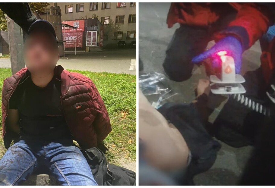 Избил АТОшника и сбежал - под Киевом агрессивный мужчина напал на военного - фото 1