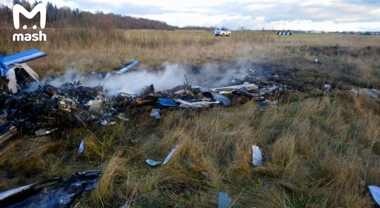В России снова упал самолет: погиб владелец самолета и его спутница  фото