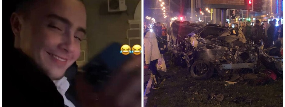 Гонял по Харькову с оружием: что постил в Инстаграме виновник смертельного ДТП (видео)