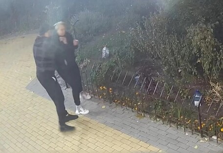 У Києві священнослужитель побив жінку через собаку (відео)