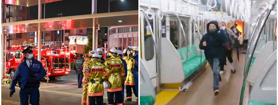 Нападение в метро Токио: парень в костюме Джокера ранил 17 пассажиров