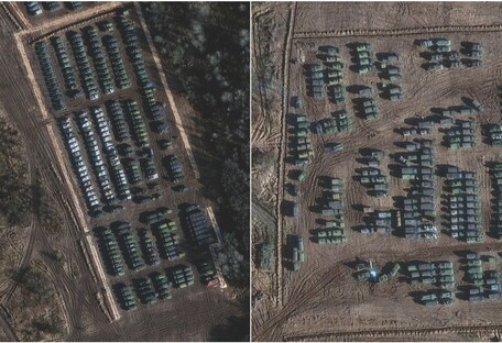 Российские войска снова на границе с Украиной: появились новые доказательства (фото)