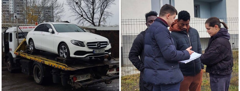 Первый пошел: в Украине впервые забрали авто за неуплаченный штраф (фото)