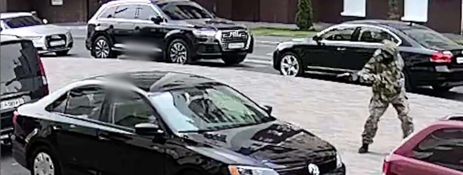 Задержан бывший военный, который под Киевом расстрелял машину с ребенком (видео)