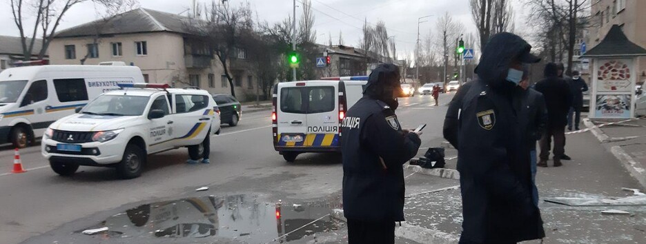 В Киеве грабители устроили взрыв и сбежали, идет спецоперация