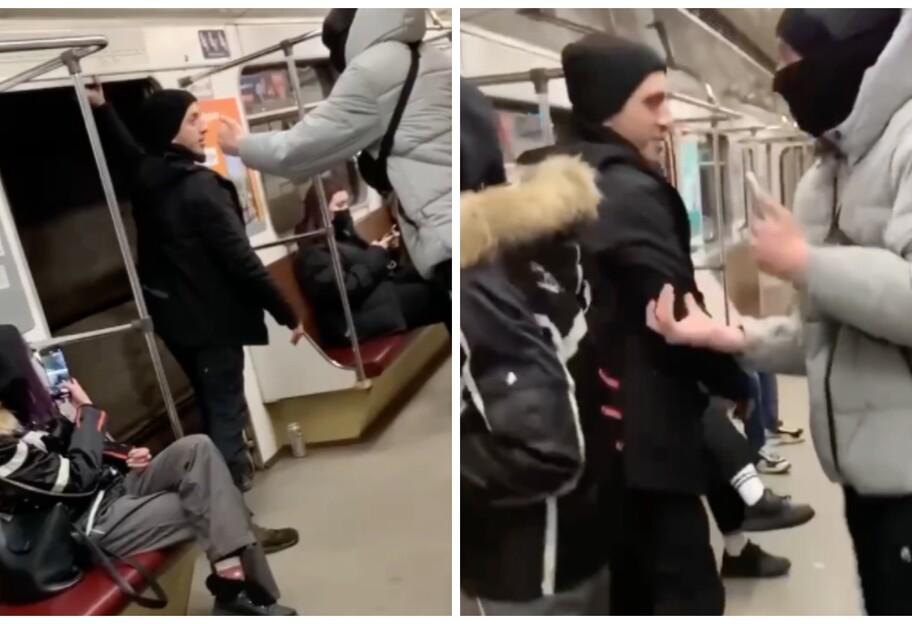 Відкрив двері вагону метро - у Києві пасажири врятували нетверезого - відео - фото 1