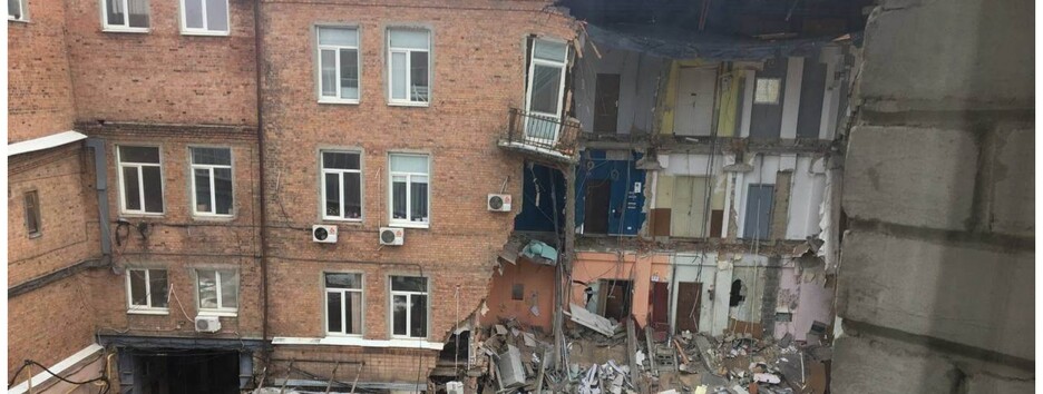 Обвал дома в Харькове: в 