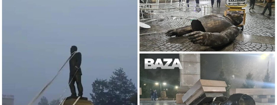 В Казахстане впервые снесли памятник 