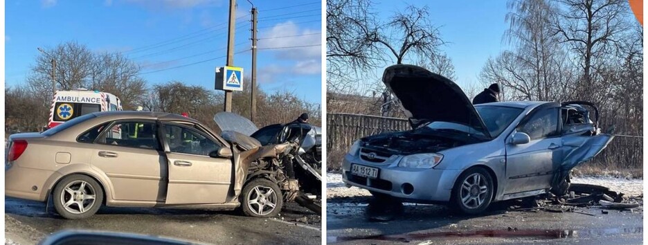 Авто розірвало на частини: у Чернігівській області сталася ДТП із постраждалими (фото)