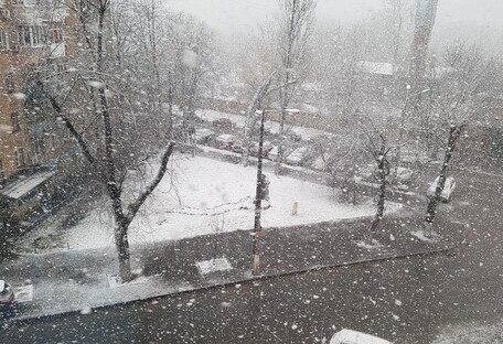 Киев после краткого потепления опять засыплет снегом: прогноз по дням