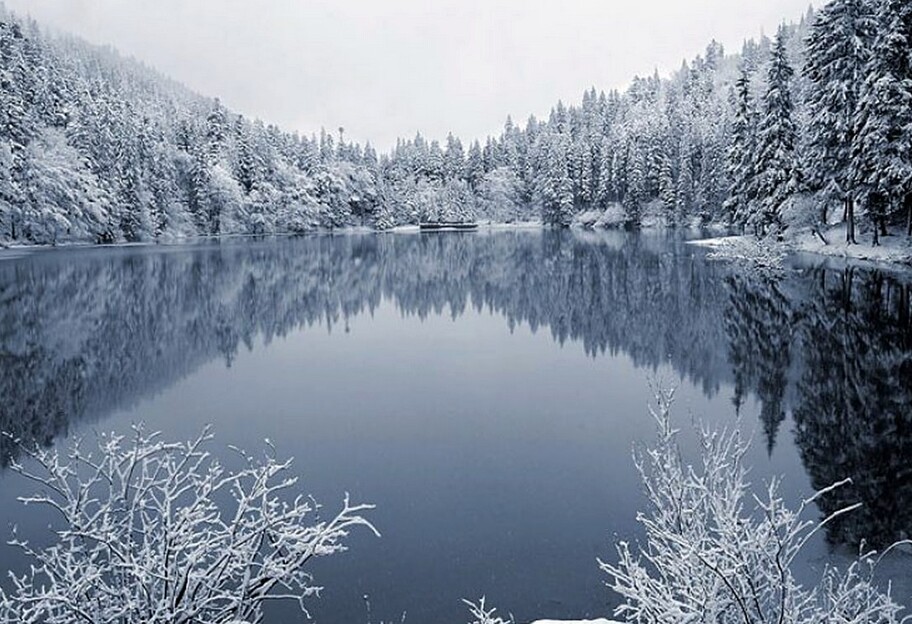 Куда поехать зимой в Украине в 2022 - фото красивых мест - фото 1