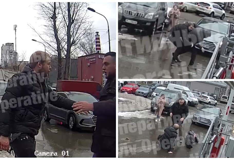 Побив за зауваження - водій у Києві жорстоко розправився з пішоходом - відео - фото 1