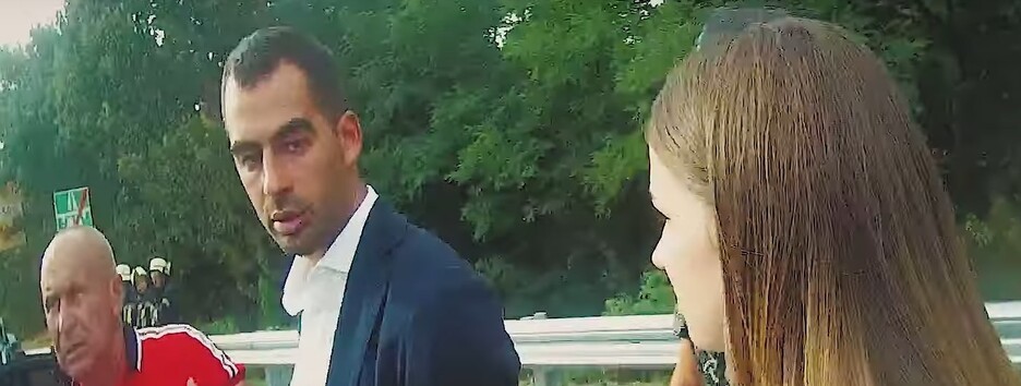 Обнародовано видео полицейских с места ДТП нардепа Трухина: в 