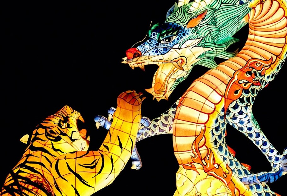 Китайський Новий рік - вітання, листівки з Роком Тигра - фото 1