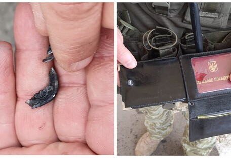 На украинских военных сбросили бомбу: бойца спас от осколка бумажник (фото) 