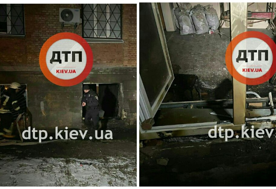У Києві на Голосіївському районі намагалися спалити виконавчу службу - фото - фото 1