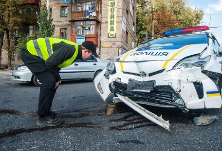В Киеве полицейский решил 