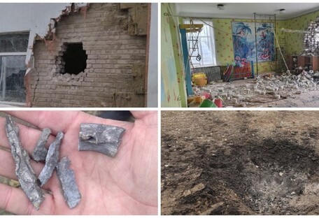 ВСУ показали на видео разрушенный боевиками садик, на фронте новые обстрелы