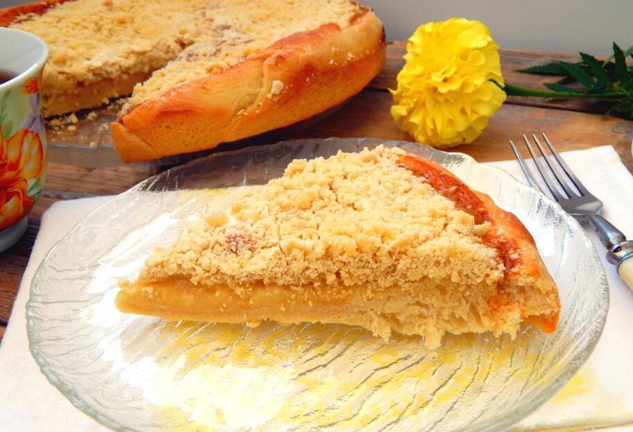 Німецький пиріг з кремом Кухен - покроковий рецепт - фото 1