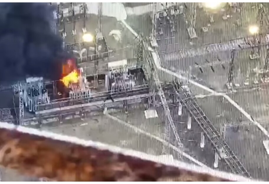 Война на Донбассе - в Счастье пожар на ТЭС - в городе слышны разрывы - видео - фото 1