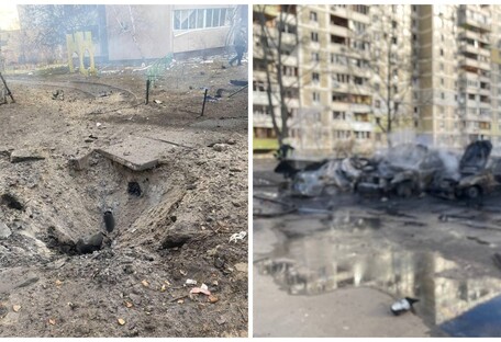 В Киеве прогремел взрыв во дворе многоэтажки: фото разрушений