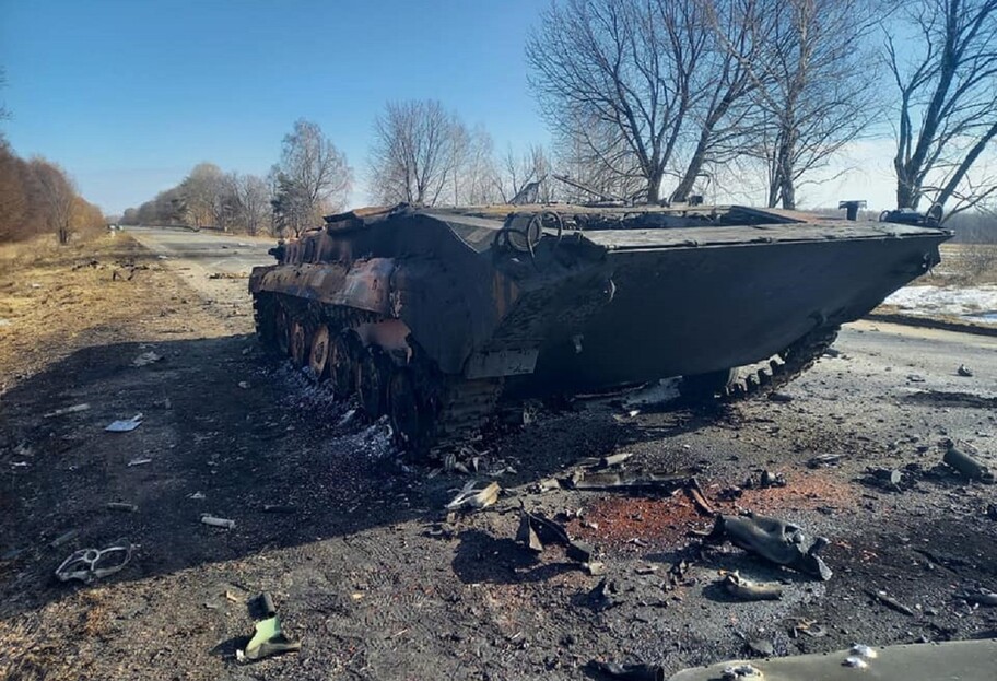 Бои в Сумской области 3 марта - ВСУ уничтожили вражескую технику - фото  - фото 1
