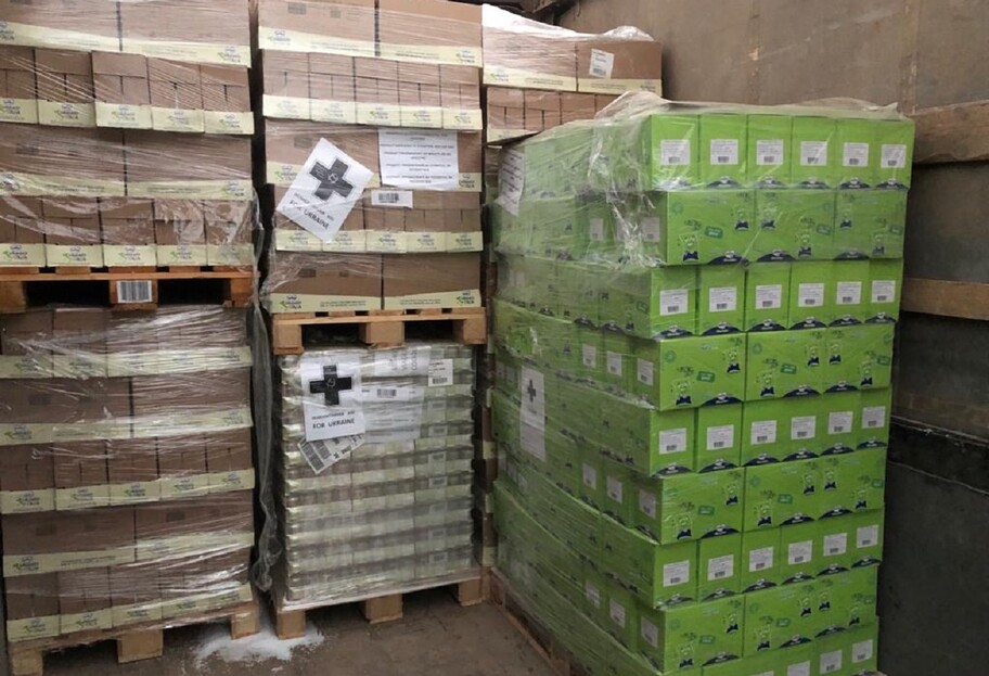 В Николаев 16 марта передали гуманитарную помощь - детское питание, продукты, медикаменты - фото  - фото 1