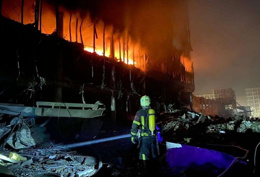Обстрел Киева 20 марта - в Подольском районе из-за пожара погибли 4 человека  - фото 1