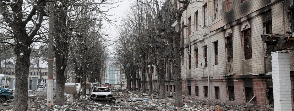 Россия продолжит с воздуха хаотично уничтожать украинские города, - британская разведка