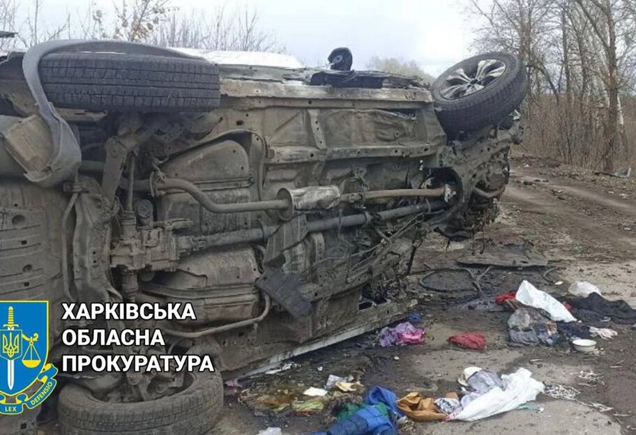 В Изюмском районе Харьковской области расстреляли авто – погибла семья с ребенком - фото - фото 1
