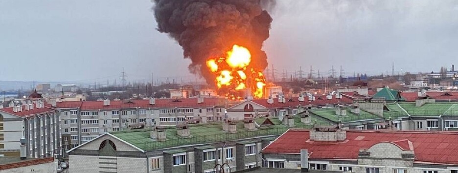Пожар на нефтебазе в Белгороде: почему версия россиян маловероятна  