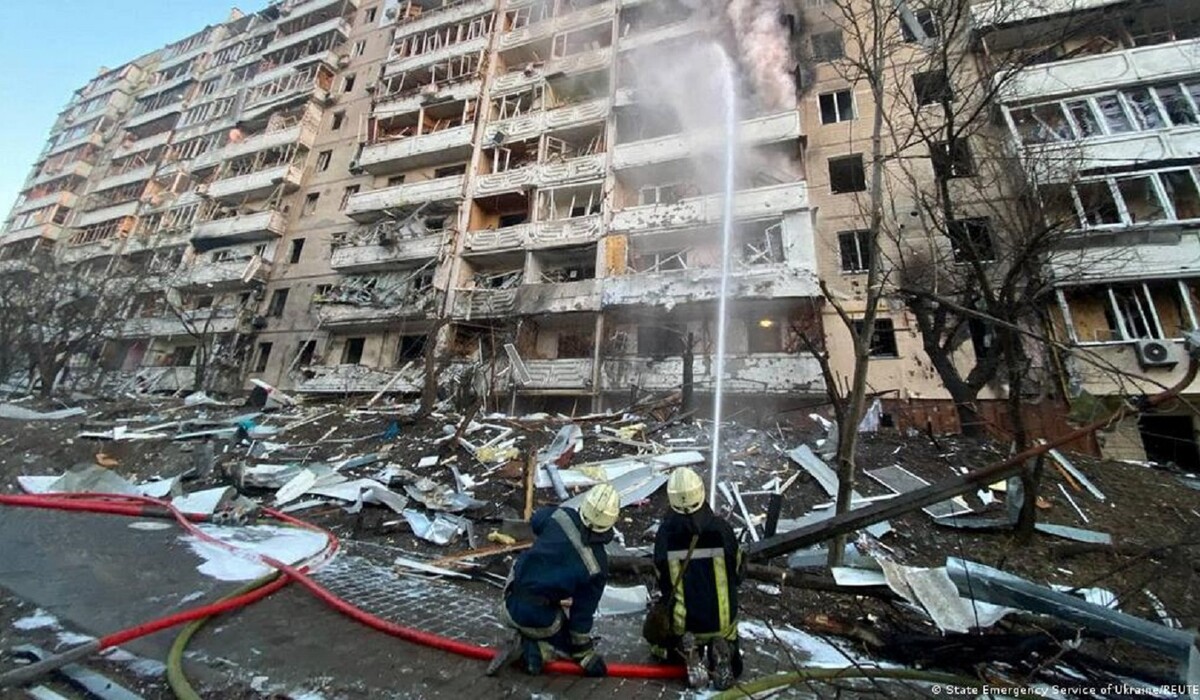 Фото разрушений на украине