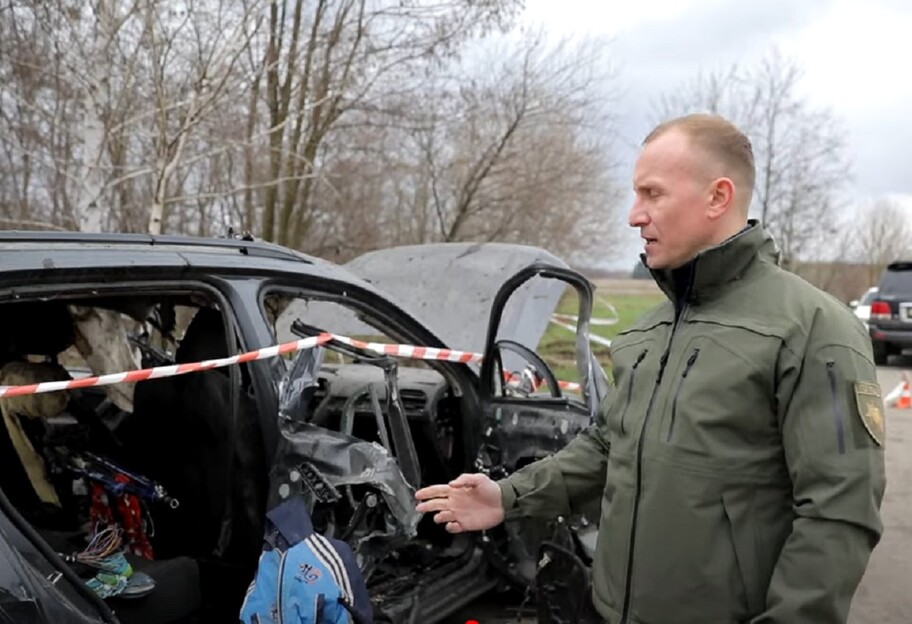 Вбивства на Київщині - біля Макарова окупанти розстріляли цілу родину в авто, відео - фото 1