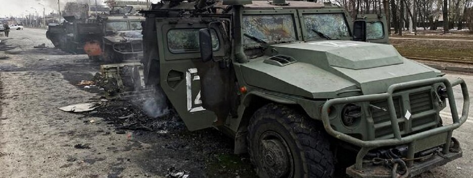 До Харькова не дошли: ВСУ разбили колонну российских морпехов (фото)