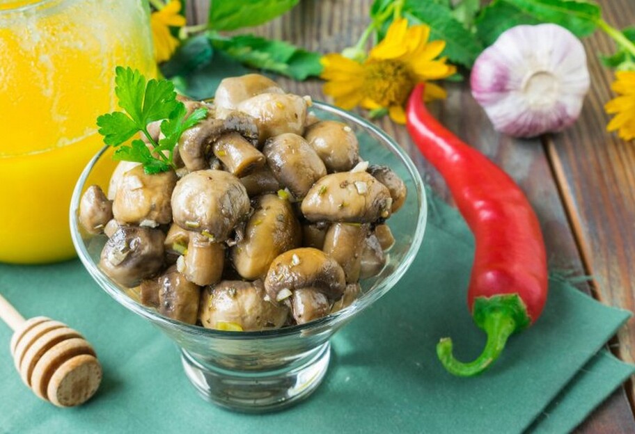 Как замариновать грибы за 30 минут - пошаговый рецепт блюда - фото 1