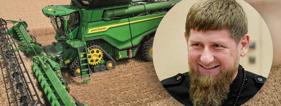 Кадыровцы угнали из Мелитополя комбайны и трактор: технику нашли в Чечне 