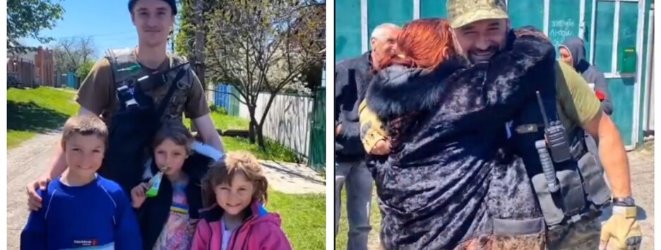 Украинцы со слезами встречают ВСУ под Харьковом: трогательное видео 