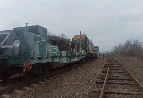 В Мелитополе партизаны взорвали поезд с оккупантами и техникой