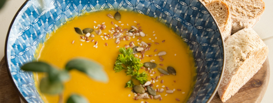 Сытный и полезный обед: сливочный крем-суп из нута 