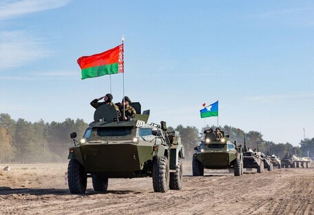Военная техника Беларуси подошла к границе с Украиной (видео) 