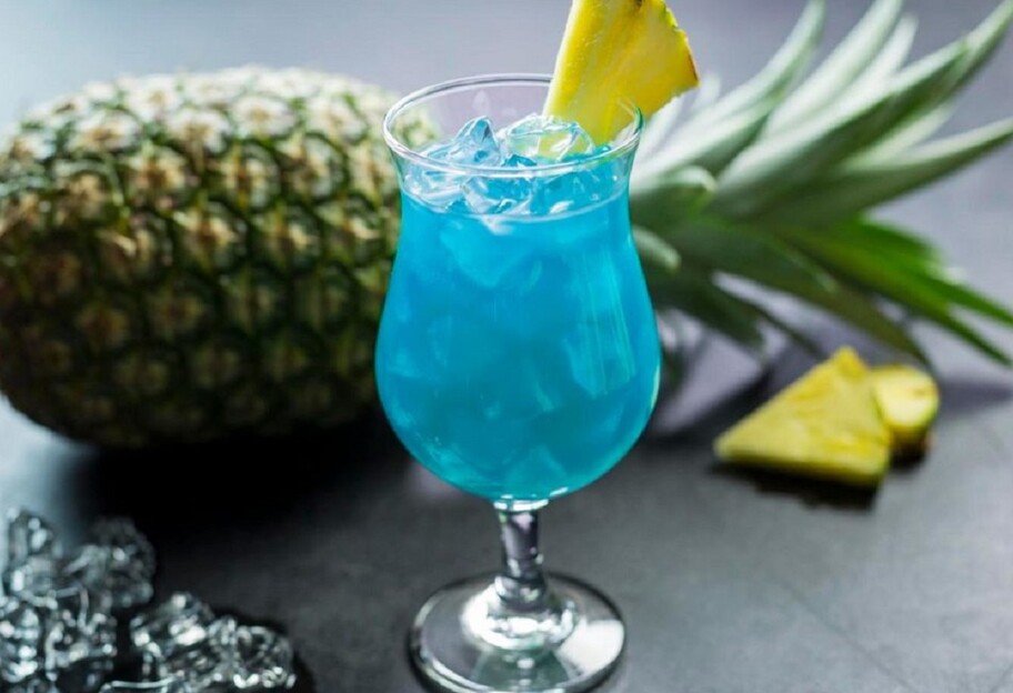 Коктейль Блакитна лагуна - як приготувати безалкогольний коктейль - рецепт - фото 1