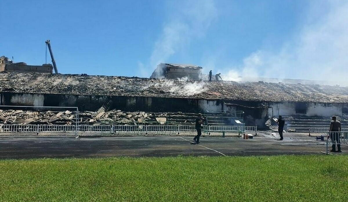 В Стаханове уничтожили базу ЧВК Вагнера - наемники жили на стадиона Победа,  видео