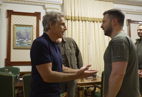 Зеленский встретился с голливудским актером Беном Стиллером (видео) 