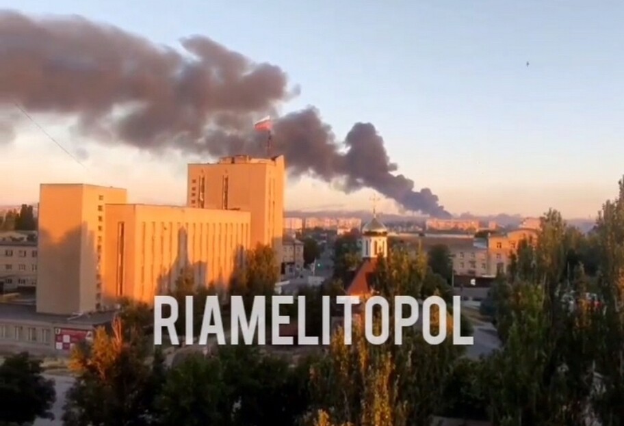 В Мелитополе военная база оккупантов уничтожена - ВСУ выпустили около 30 ракет, видео  - фото 1