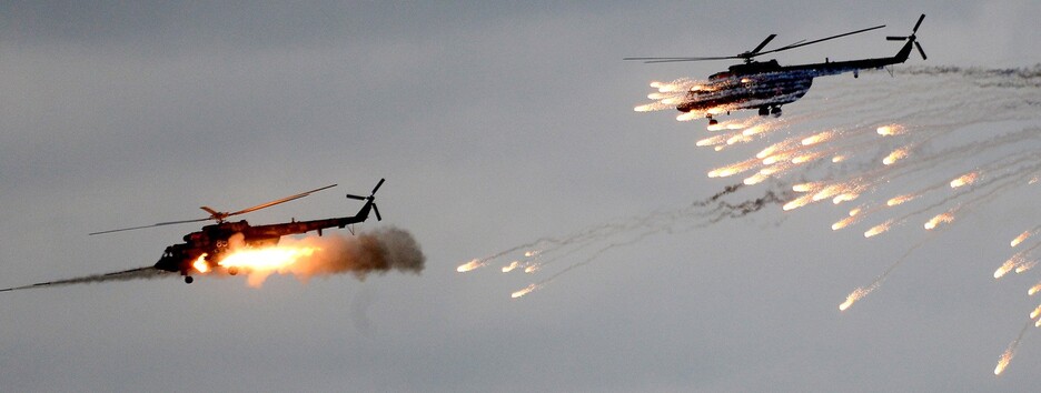 ВСУ на четырех вертолетах ударили по оккупантам с воздуха (видео)