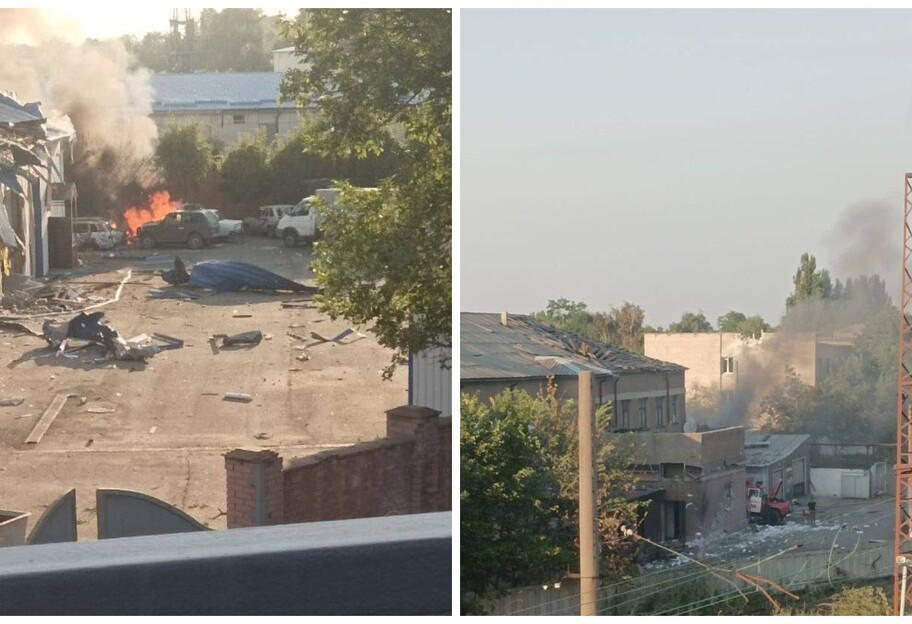 Взрыв в общежитии Ясиноватой - вспыхнул мощный пожар - фото - фото 1