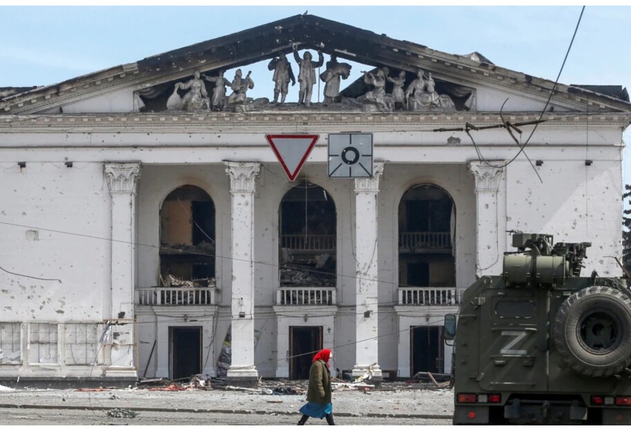 Бомбардировка драмтеатра в Мариуполе - оккупанты готовят фейковое расследование - фото 1
