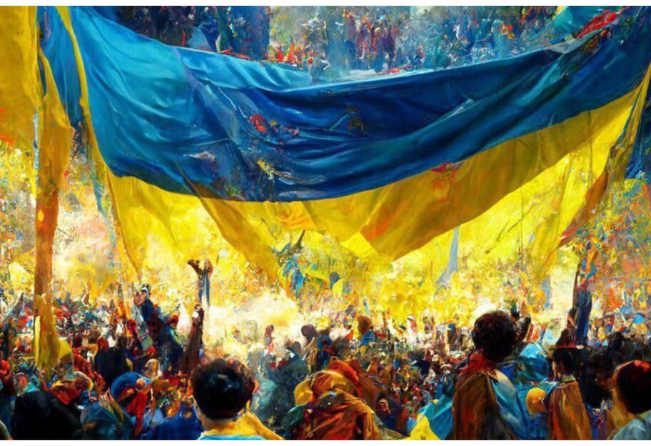 Победа Украины в войне с Россией - нейросеть изобразила яркие кадры празднования - фото 1