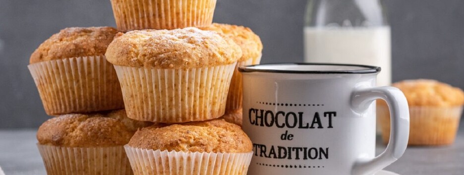 Нежный завтрак: рецепт творожных кексов без муки