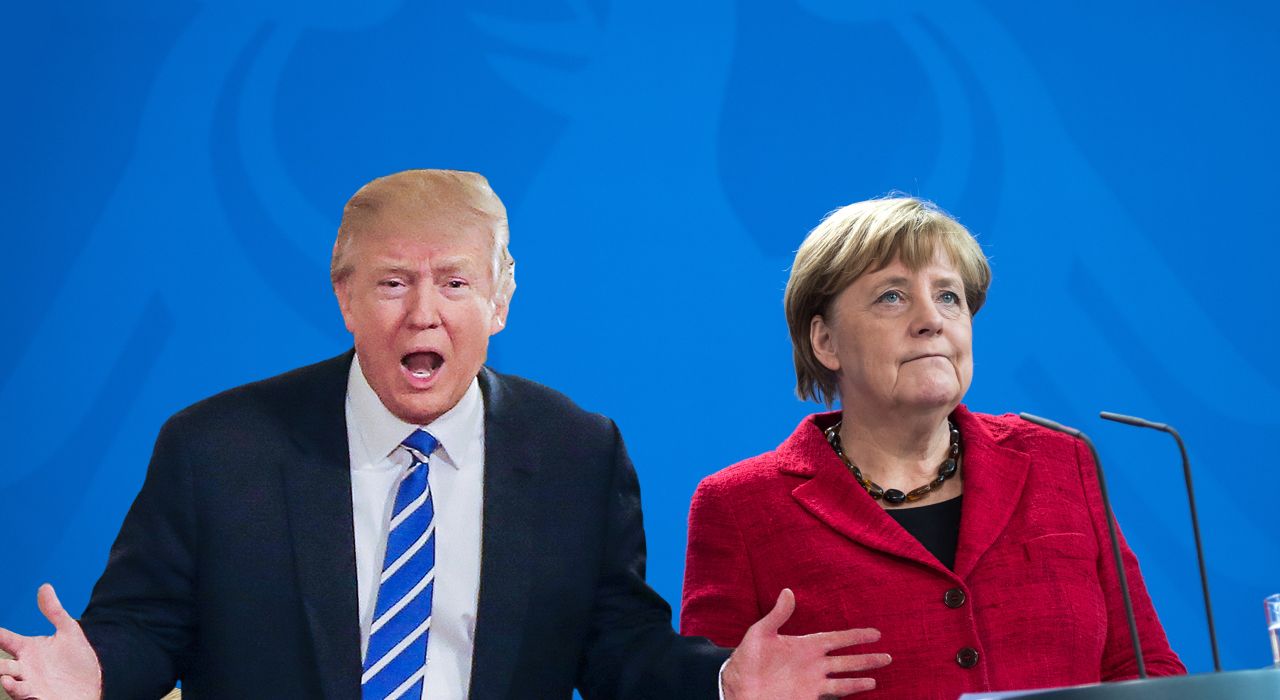 Встреча с глазу на глаз - о чем будут говорить Трамп с Меркель